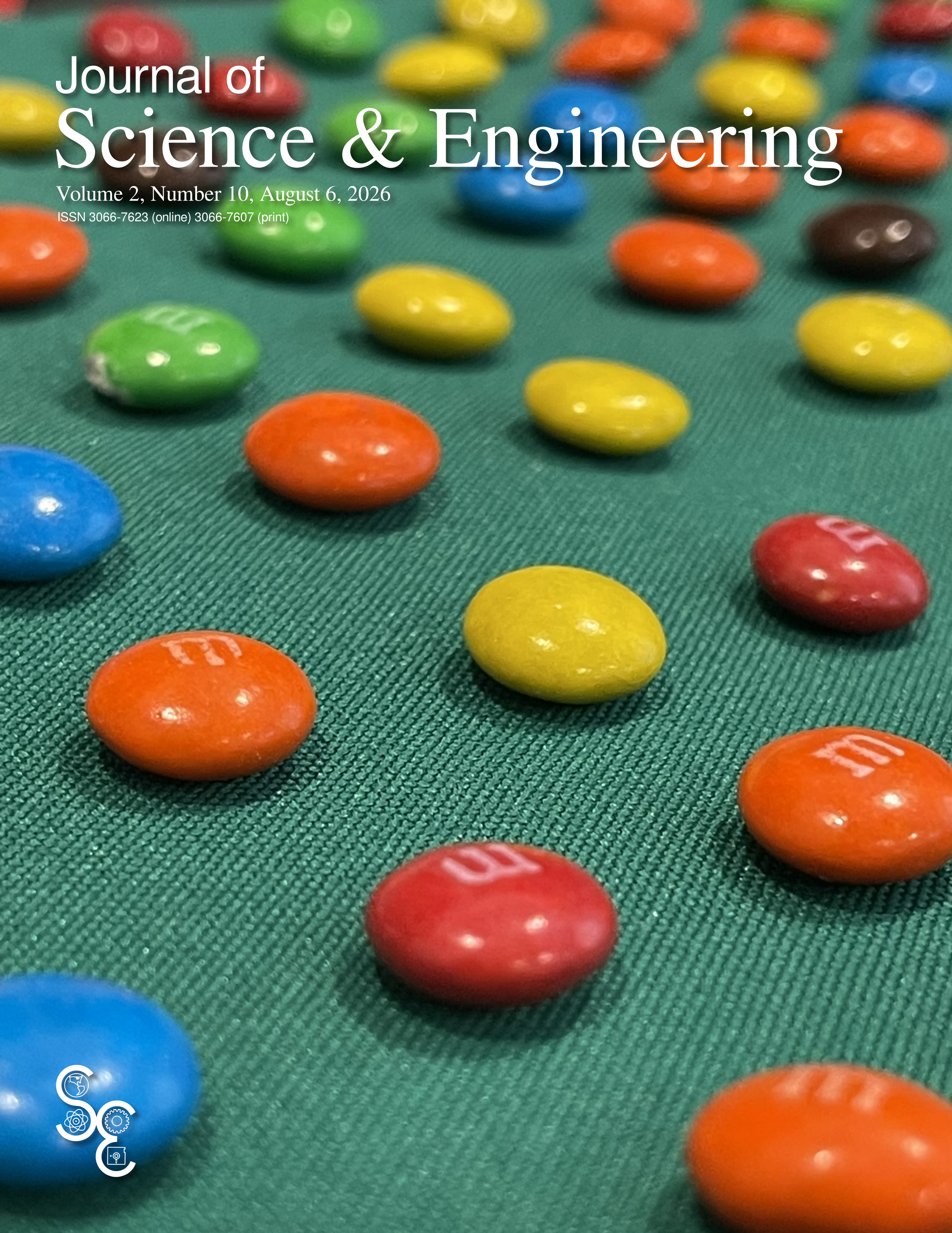 Colorful image of M&Ms in a regular rectangular grid on top of a green fabric. The image is meant to evoke ideas of different colors of quarks on a spacetime lattice as imagined during lattice quantum chromodynamics.